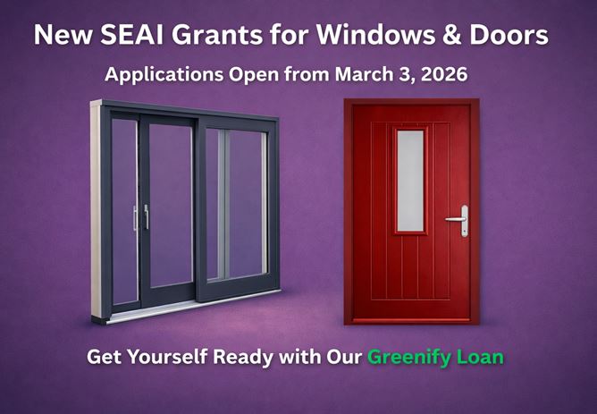 SEAI Grants for Windows & Doors